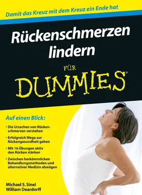 Sinel / Deardorff |  Ruckenschmerzen lindern für Dummies | Buch |  Sack Fachmedien