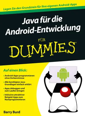 Burd |  Java für die Android-Entwicklung für Dummies | Buch |  Sack Fachmedien