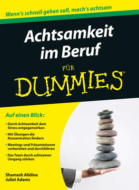 Alidina / Adams | Achtsamkeit im Beruf für Dummies | Buch | 978-3-527-71113-0 | sack.de