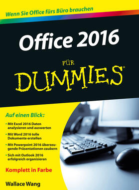 Wang | Office 2016 für Dummies | Buch | 978-3-527-71194-9 | sack.de