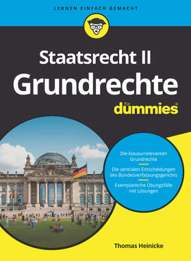 Heinicke |  Staatsrecht II: Grundrechte für Dummies | Buch |  Sack Fachmedien