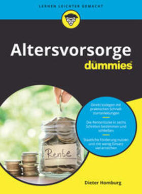 Homburg | Homburg, D: Altersvorsorge für Dummies | Buch | 978-3-527-71332-5 | sack.de