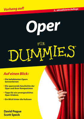 Pogue / Speck | Oper für Dummies | Buch | sack.de