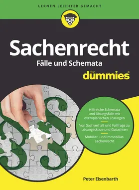 Eisenbarth |  Sachenrecht Fälle und Schemata für Dummies | Buch |  Sack Fachmedien