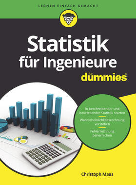 Maas | Statistik für Ingenieure für Dummies | Buch | 978-3-527-71556-5 | sack.de