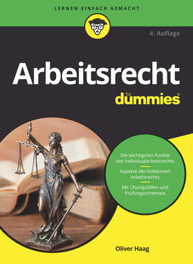 Haag | Haag, O: Arbeitsrecht für Dummies | Buch | 978-3-527-71570-1 | sack.de