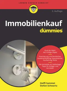 Sammet / Schwartz | Sammet, S: Immobilienkauf für Dummies | Buch | 978-3-527-71571-8 | sack.de