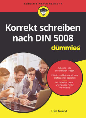 Freund | Korrekt schreiben nach DIN 5008 für Dummies | Buch | 978-3-527-71616-6 | sack.de