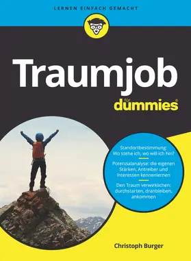 Burger |  Traumjob für Dummies | Buch |  Sack Fachmedien