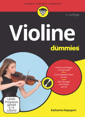 Rapoport |  Violine für Dummies | Buch |  Sack Fachmedien