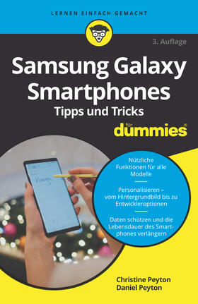 Peyton | Samsung Galaxy Smartphones Tipps und Tricks für Dummies | Buch | 978-3-527-71749-1 | sack.de