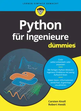 Knoll / Heedt |  Python für Ingenieure für Dummies | Buch |  Sack Fachmedien
