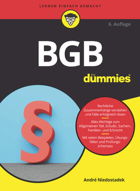 Niedostadek | BGB für Dummies | Buch | 978-3-527-71887-0 | sack.de