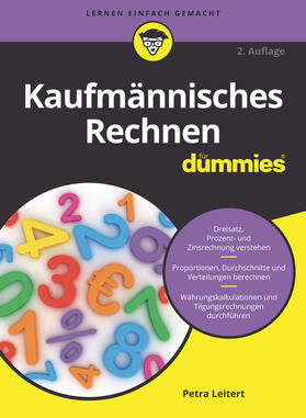 Leitert | Kaufmännisches Rechnen für Dummies | Buch | 978-3-527-71894-8 | sack.de