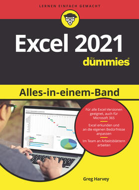 McFedries / Harvey | Excel 2021 Alles-in-einem-Band für Dummies | Buch | 978-3-527-71947-1 | sack.de