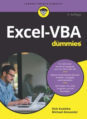 Kusleika / Alexander |  Excel-VBA für Dummies | Buch |  Sack Fachmedien