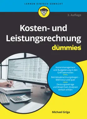 Griga |  Kosten- und Leistungsrechnung für Dummies | Buch |  Sack Fachmedien