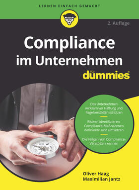 Haag / Jantz | Compliance im Unternehmen für Dummies | Buch | 978-3-527-72060-6 | sack.de
