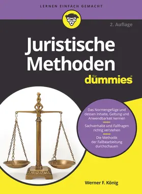 König | Juristische Methoden für Dummies | Buch | 978-3-527-72072-9 | sack.de