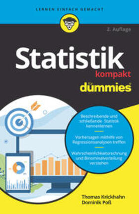 Krickhahn | Statistik kompakt für Dummies | Buch | 978-3-527-72091-0 | sack.de