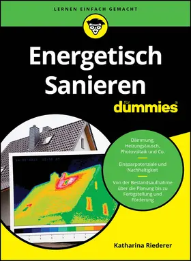 Riederer |  Energetisch Sanieren für Dummies | Buch |  Sack Fachmedien