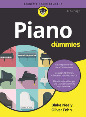 Neely / Fehn | Piano für Dummies | Buch | 978-3-527-72248-8 | sack.de