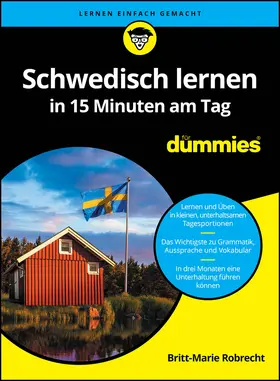Robrecht |  Schwedisch lernen in 15 Minuten am Tag für Dummies | Buch |  Sack Fachmedien