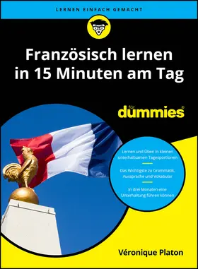 Platon |  Französisch lernen in 15 Minuten am Tag für Dummies | Buch |  Sack Fachmedien