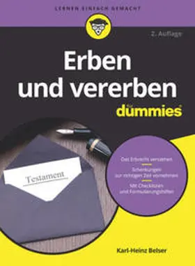 Belser | Erben und vererben für Dummies | E-Book | sack.de