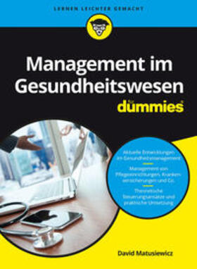 Matusiewicz | Management im Gesundheitswesen für Dummies | E-Book | sack.de