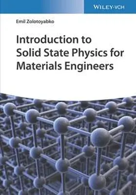 Zolotoyabko | Introduction to Solid State Physics for Materials Engineers | E-Book | www.sack.de
