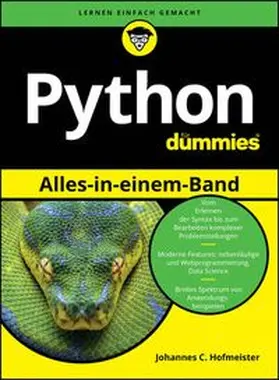 Hofmeister |  Python Alles-in-einem-Band für Dummies | eBook | Sack Fachmedien
