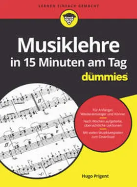 Prigent |  Musiklehre in 15 Minuten am Tag für Dummies | eBook | Sack Fachmedien