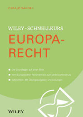 Sander | Wiley-Schnellkurs Europarecht | E-Book | sack.de