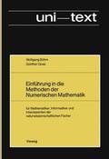 Böhm |  Einführung in die Methoden der Numerischen Mathematik | Buch |  Sack Fachmedien