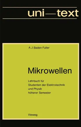 Baden Fuller | Mikrowellen | Buch | 978-3-528-03565-5 | www.sack.de