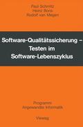 Schmitz |  Schmitz, P: Software-Qualitätssicherung | Buch |  Sack Fachmedien