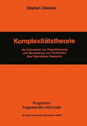 Zelewski |  Komplexitätstheorie | Buch |  Sack Fachmedien
