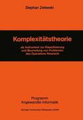 Zelewski |  Zelewski, S: Komplexitätstheorie | Buch |  Sack Fachmedien