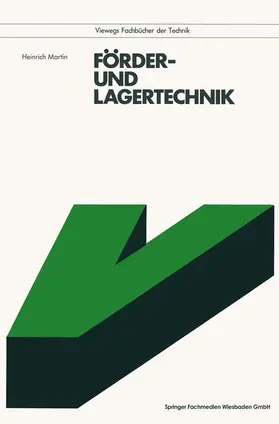 Martin |  Förder- und Lagertechnik | Buch |  Sack Fachmedien