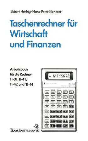 Hering | Taschenrechner für Wirtschaft und Finanzen | Buch | 978-3-528-04178-6 | sack.de