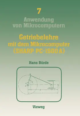 Hans | Getriebelehre mit dem Mikrocomputer (SHARP PC-1500A) | Buch | 978-3-528-04283-7 | www.sack.de