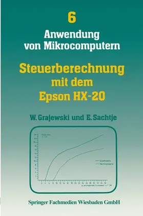 Grajewski | Steuerberechnung mit dem Epson HX-20 | Buch | 978-3-528-04293-6 | www.sack.de