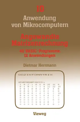 Herrmann | Angewandte Matrizenrechnung | Buch | 978-3-528-04324-7 | www.sack.de