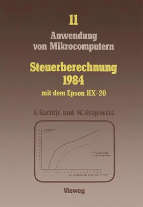 Sachtje |  Steuerberechnung 1984 mit dem Epson HX-20 | Buch |  Sack Fachmedien