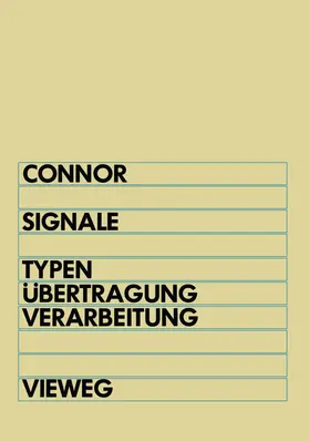 Connor | Signale | Buch | 978-3-528-04374-2 | www.sack.de