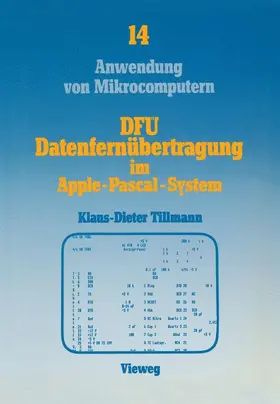 Tillmann |  DFÜ, Datenfernübertragung im Apple-Pascal-System | Buch |  Sack Fachmedien