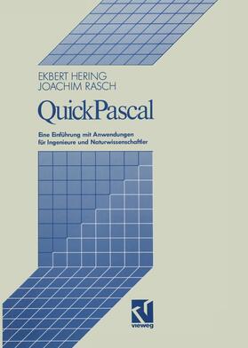 Rasch / Hering | QuickPascal | Buch | 978-3-528-04775-7 | sack.de