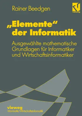 Beedgen | "Elemente" der Informatik | Buch | 978-3-528-05237-9 | www.sack.de