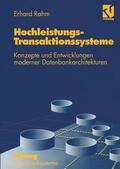 Rahm |  Rahm, E: Hochleistungs-Transaktionssysteme | Buch |  Sack Fachmedien